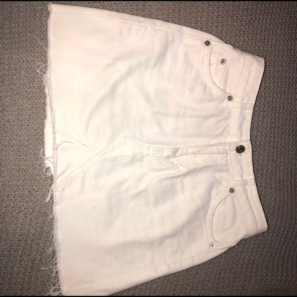White TopShop Skirt US 2
